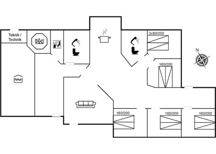 Prázdninový dům Petkana - 700m From The Sea By Interhome